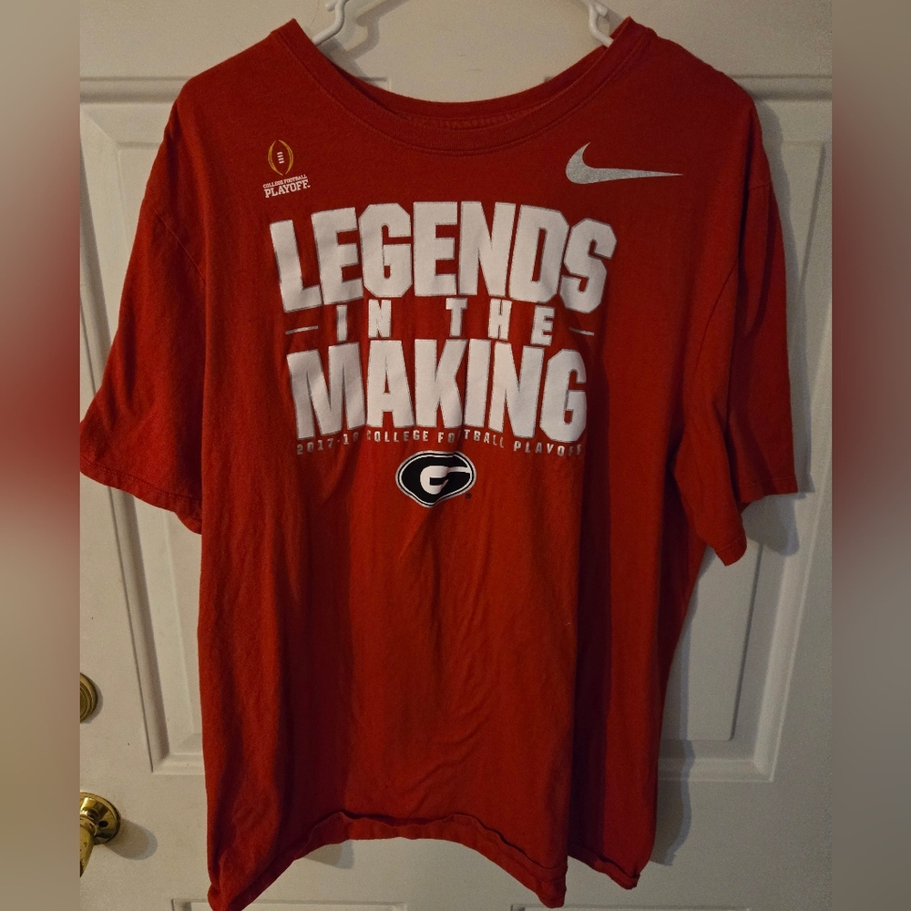 UGA college football playoff shirt/Sz XXL
